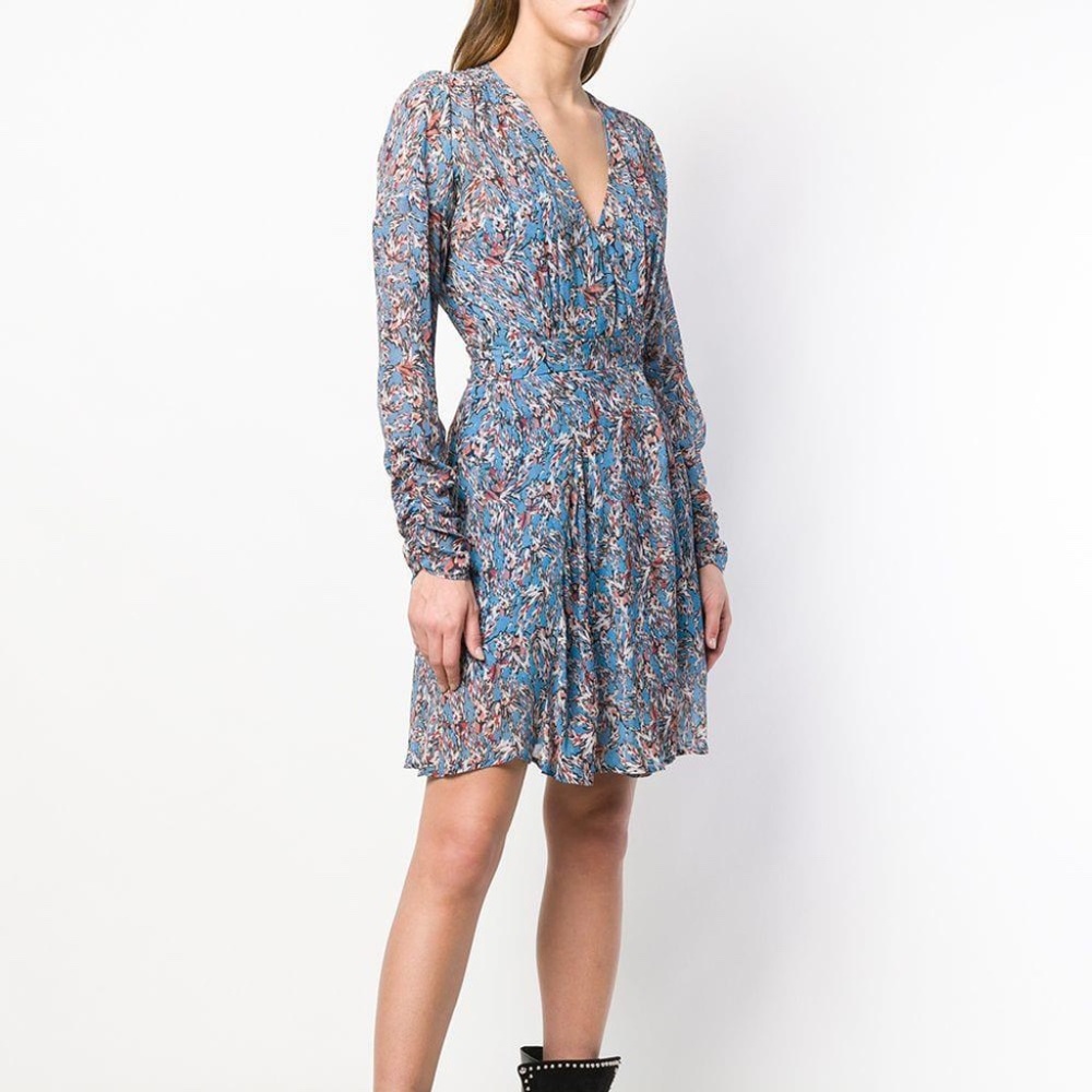 IRO floral Wrap dress